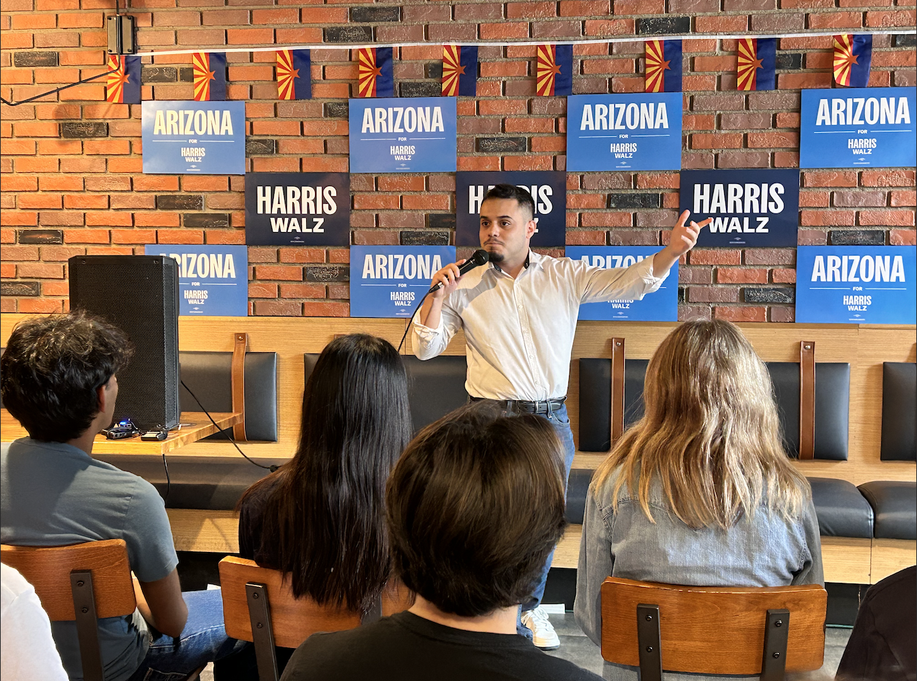 Gen Z takes the lead in Southern Arizona's Harris-Walz campaign