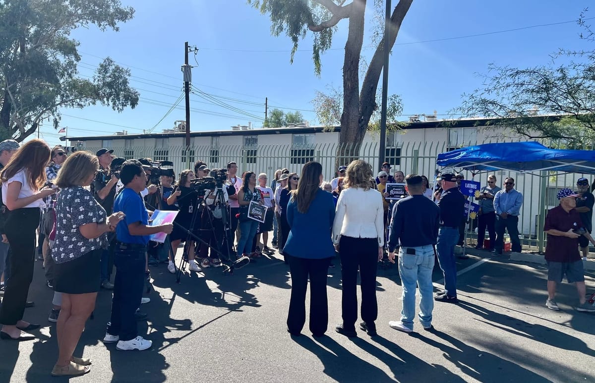 La campaña Harris-Walz atrae a los votantes del lado sur de Tucson