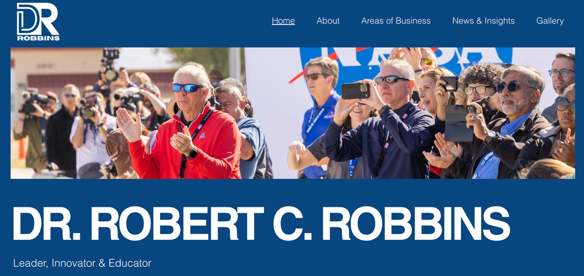 Former UA president launches website touting success