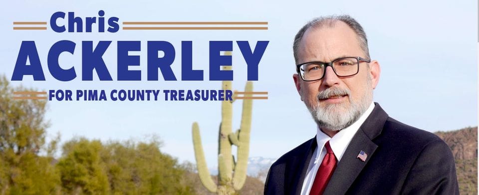 Ackerley seeking first full term as Pima County Treasurer