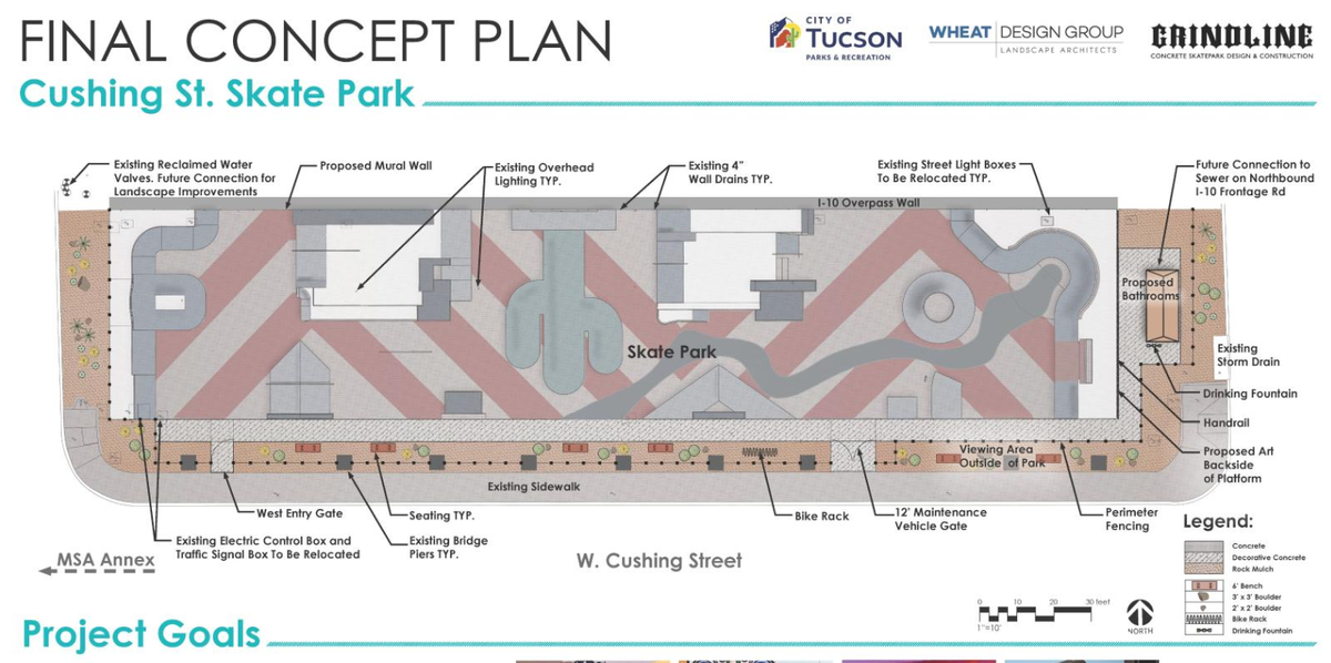 Tucson’s first shaded skate park to break ground in March